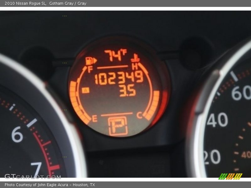 Gotham Gray / Gray 2010 Nissan Rogue SL