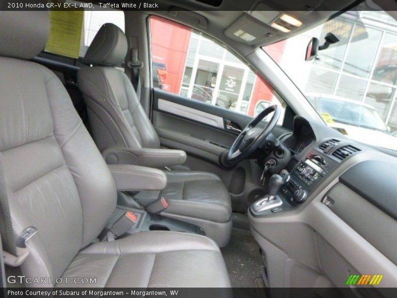 Taffeta White / Black 2010 Honda CR-V EX-L AWD