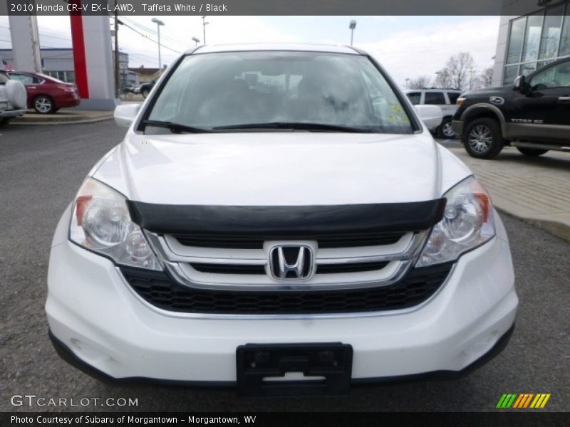 Taffeta White / Black 2010 Honda CR-V EX-L AWD