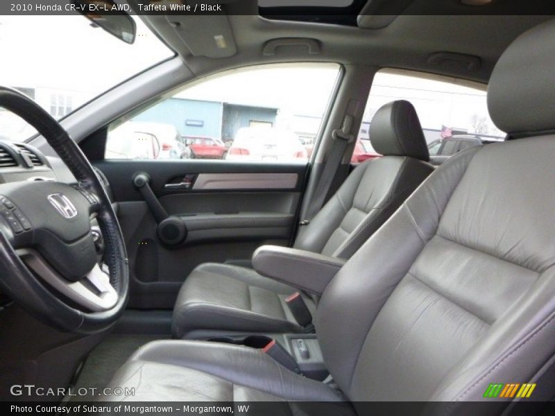 Taffeta White / Black 2010 Honda CR-V EX-L AWD
