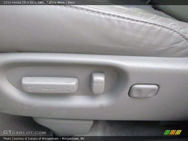 Taffeta White / Black 2010 Honda CR-V EX-L AWD