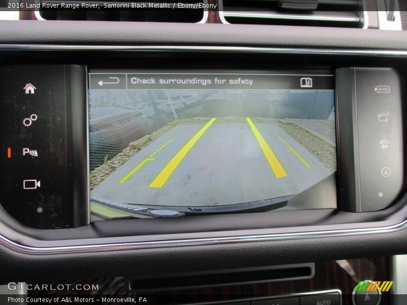 Santorini Black Metallic / Ebony/Ebony 2016 Land Rover Range Rover