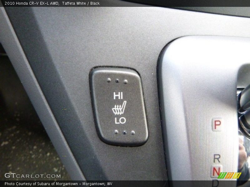 Taffeta White / Black 2010 Honda CR-V EX-L AWD