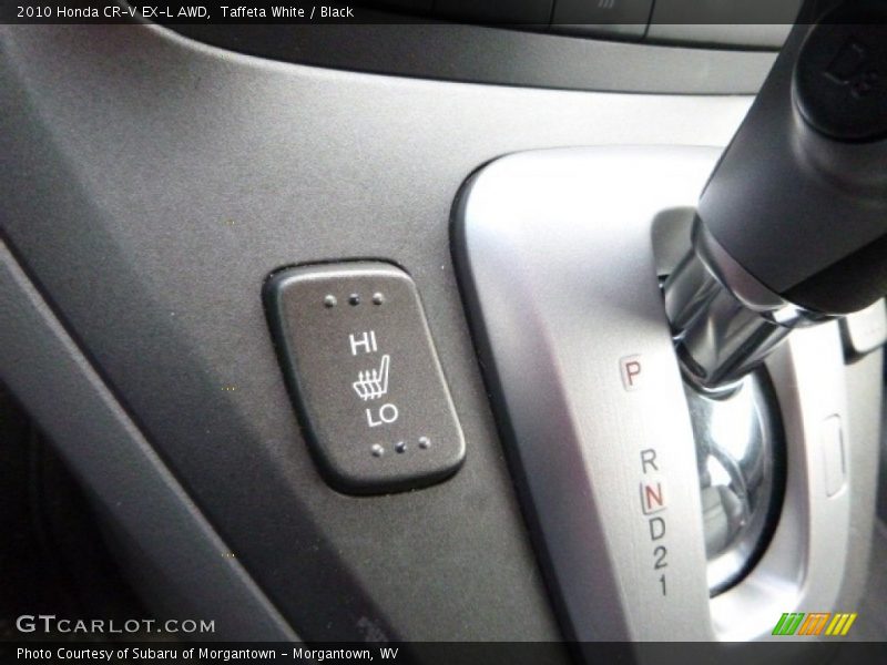 Taffeta White / Black 2010 Honda CR-V EX-L AWD