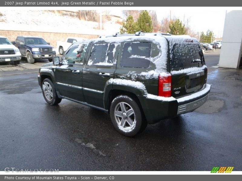 Jeep Green Metallic / Pastel Pebble Beige 2007 Jeep Patriot Limited 4x4