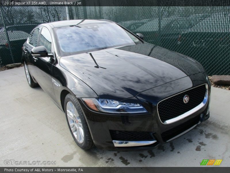 Ultimate Black / Jet 2016 Jaguar XF 35t AWD