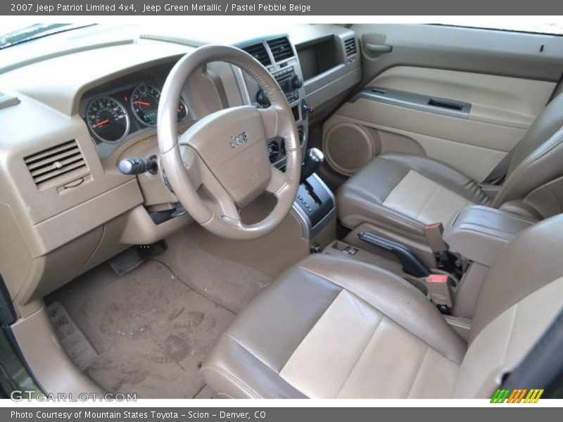  2007 Patriot Limited 4x4 Pastel Pebble Beige Interior