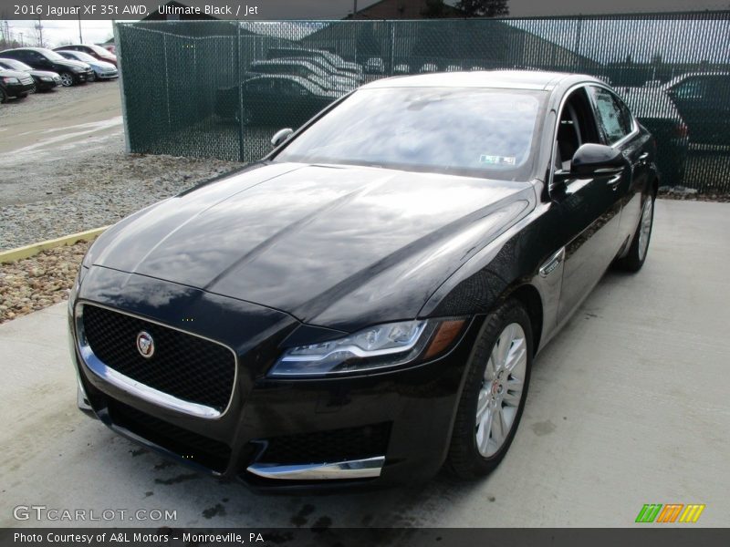 Ultimate Black / Jet 2016 Jaguar XF 35t AWD