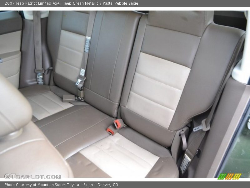 Rear Seat of 2007 Patriot Limited 4x4