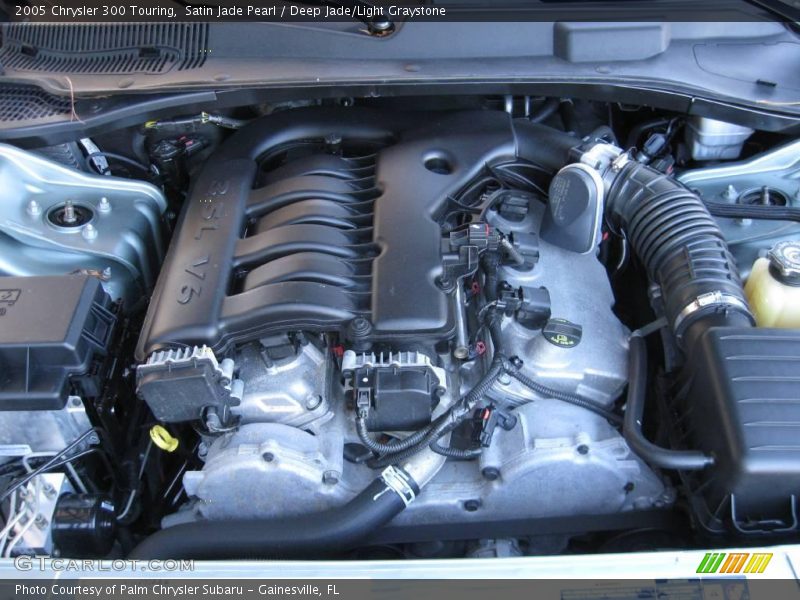 Satin Jade Pearl / Deep Jade/Light Graystone 2005 Chrysler 300 Touring