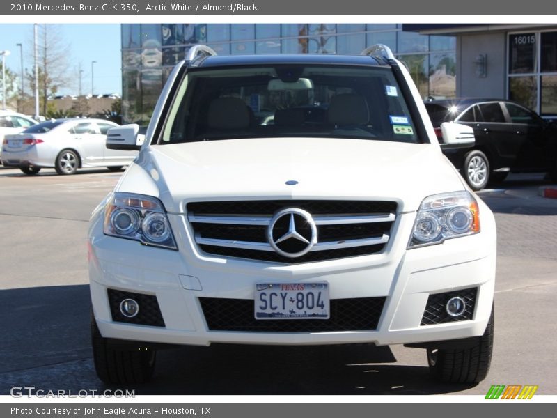 Arctic White / Almond/Black 2010 Mercedes-Benz GLK 350