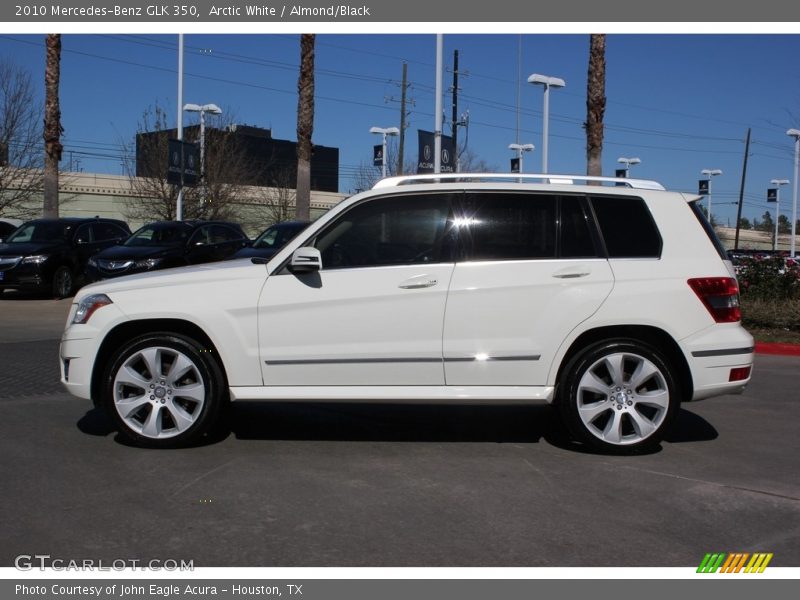 Arctic White / Almond/Black 2010 Mercedes-Benz GLK 350