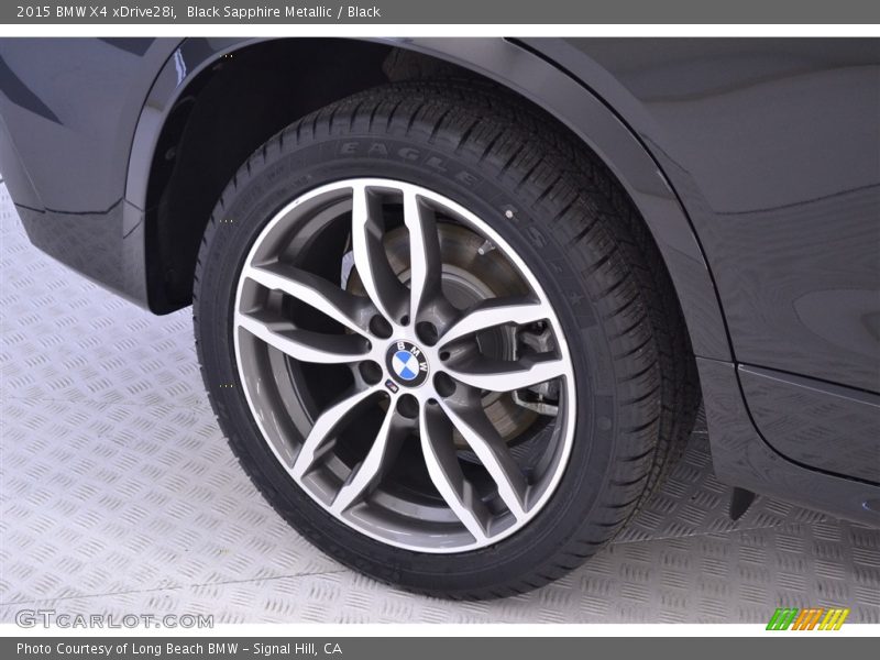 Black Sapphire Metallic / Black 2015 BMW X4 xDrive28i