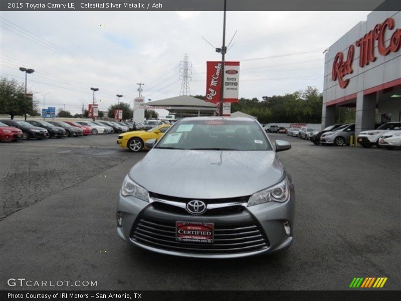 Celestial Silver Metallic / Ash 2015 Toyota Camry LE