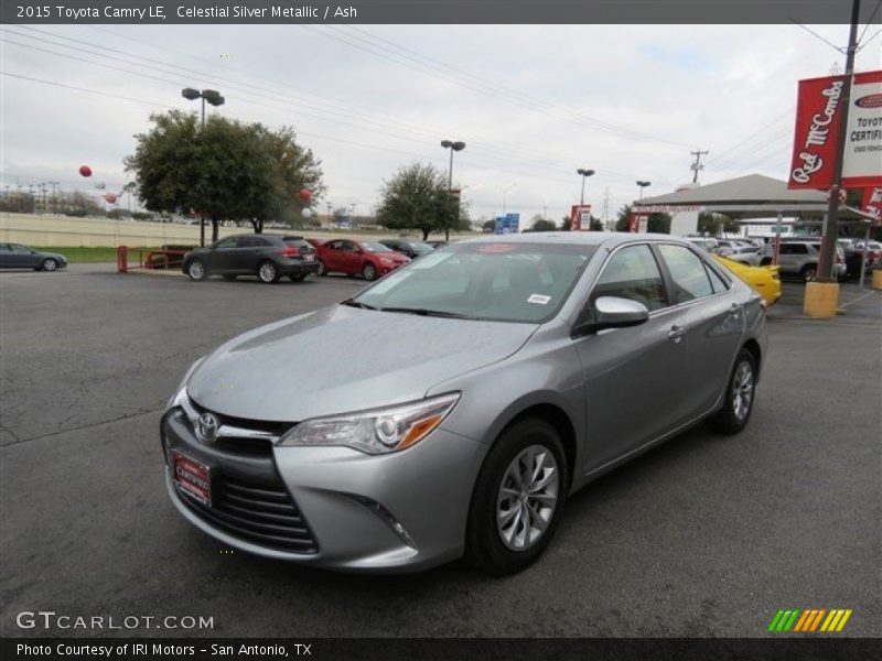 Celestial Silver Metallic / Ash 2015 Toyota Camry LE