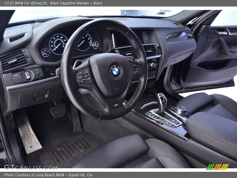 Black Sapphire Metallic / Black 2015 BMW X4 xDrive28i