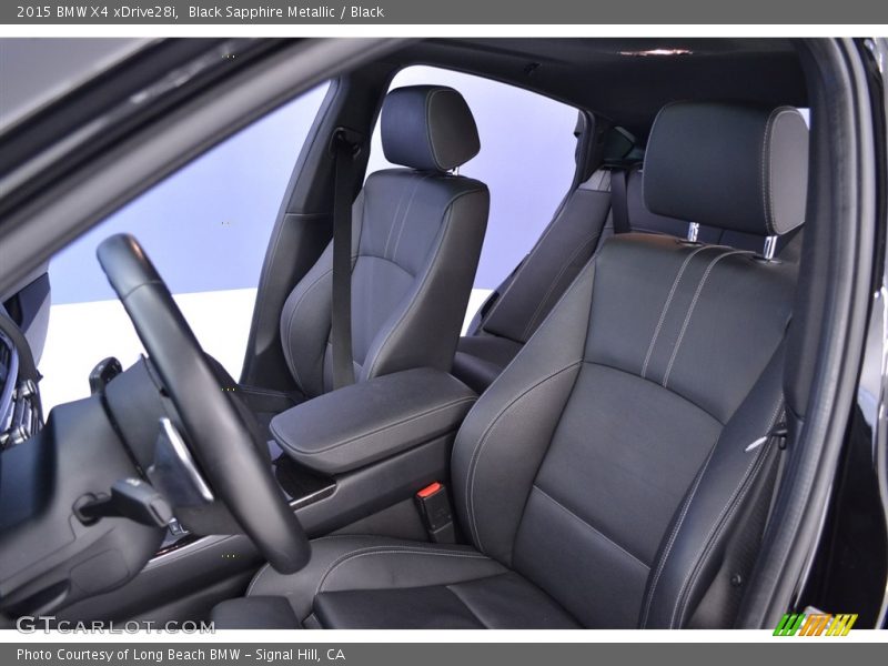 Black Sapphire Metallic / Black 2015 BMW X4 xDrive28i