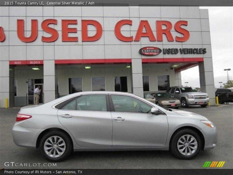 Celestial Silver Metallic / Ash 2015 Toyota Camry LE
