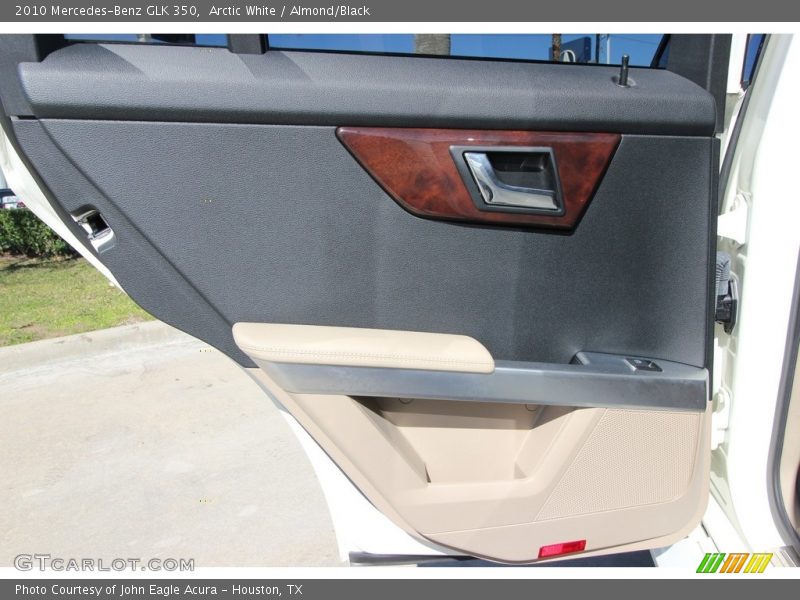 Arctic White / Almond/Black 2010 Mercedes-Benz GLK 350