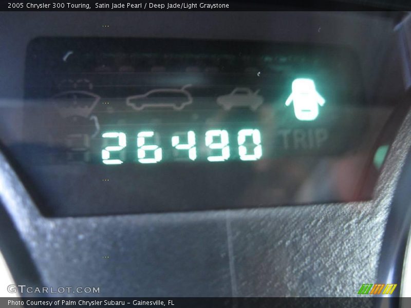 Satin Jade Pearl / Deep Jade/Light Graystone 2005 Chrysler 300 Touring