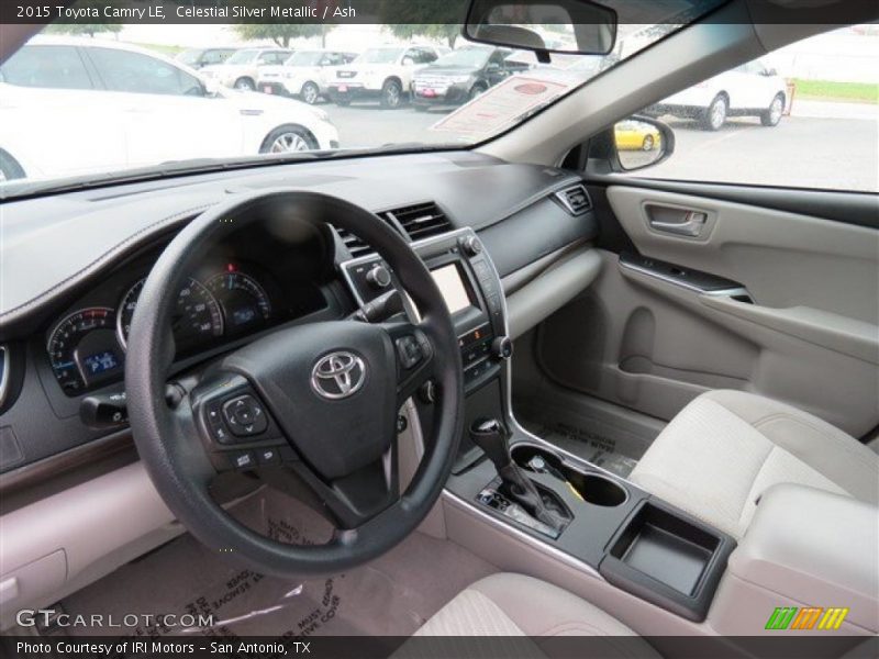 Celestial Silver Metallic / Ash 2015 Toyota Camry LE