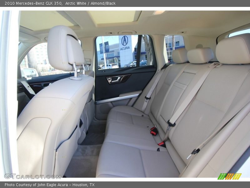 Arctic White / Almond/Black 2010 Mercedes-Benz GLK 350