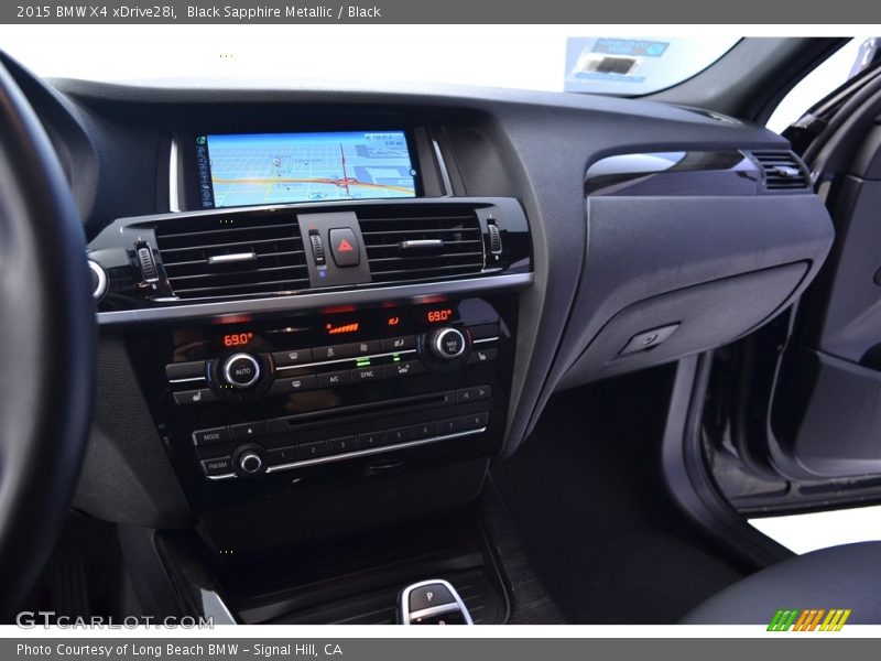 Black Sapphire Metallic / Black 2015 BMW X4 xDrive28i