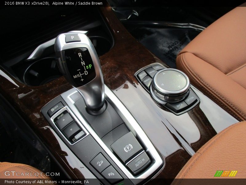 Alpine White / Saddle Brown 2016 BMW X3 xDrive28i