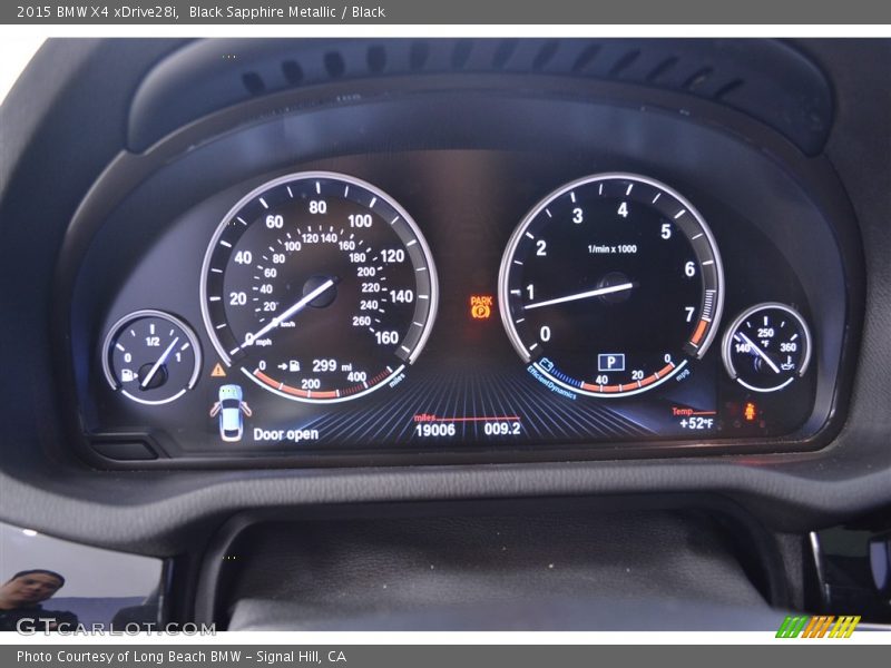 Black Sapphire Metallic / Black 2015 BMW X4 xDrive28i