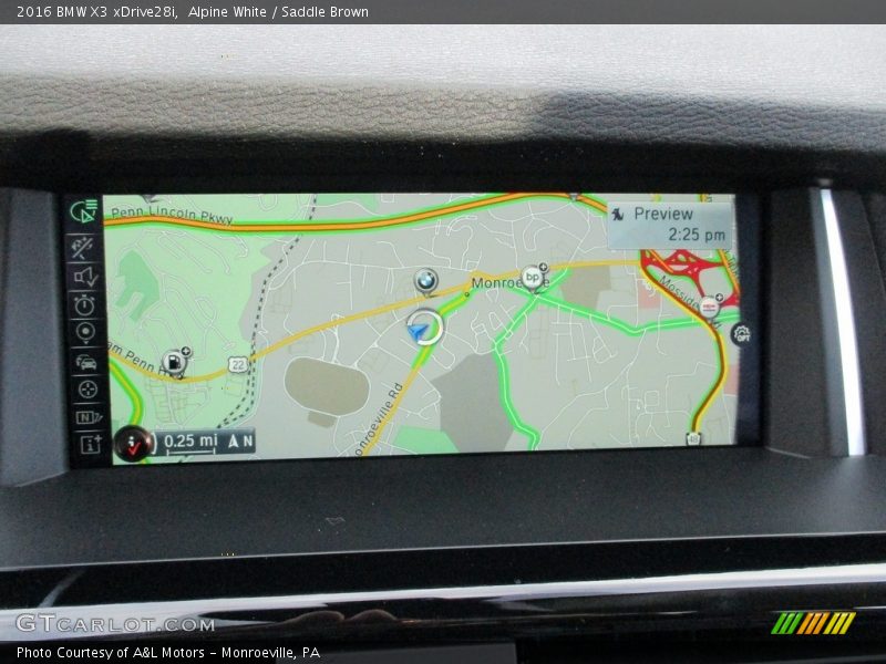 Alpine White / Saddle Brown 2016 BMW X3 xDrive28i