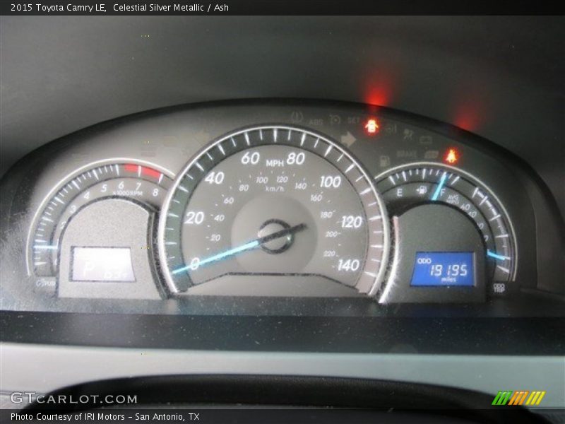Celestial Silver Metallic / Ash 2015 Toyota Camry LE