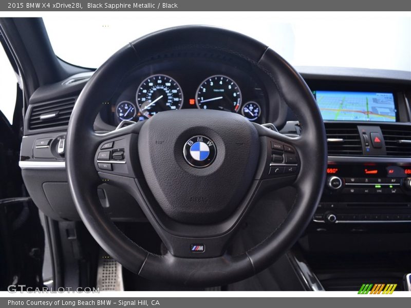 Black Sapphire Metallic / Black 2015 BMW X4 xDrive28i