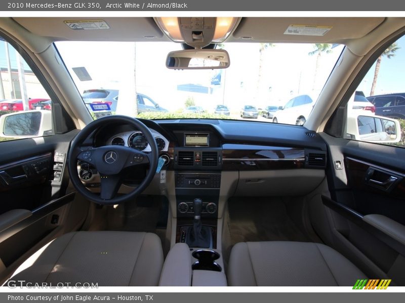 Arctic White / Almond/Black 2010 Mercedes-Benz GLK 350