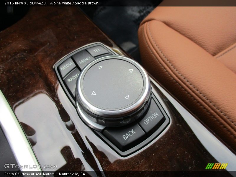 Alpine White / Saddle Brown 2016 BMW X3 xDrive28i