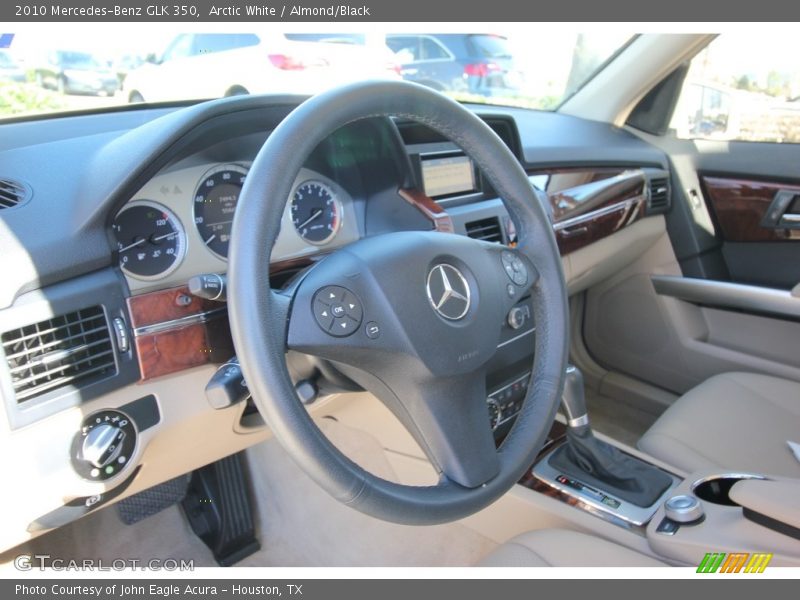 Arctic White / Almond/Black 2010 Mercedes-Benz GLK 350