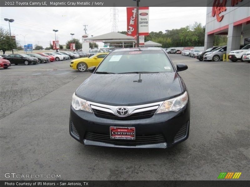 Magnetic Gray Metallic / Ivory 2012 Toyota Camry LE