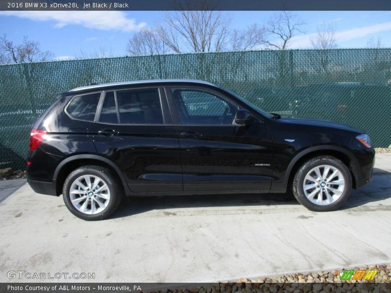 Jet Black / Black 2016 BMW X3 xDrive28i