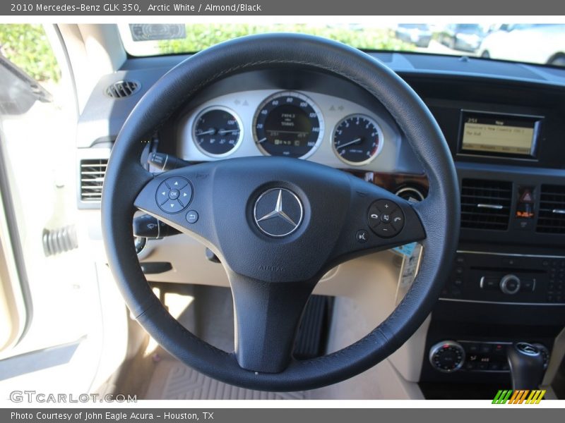 Arctic White / Almond/Black 2010 Mercedes-Benz GLK 350