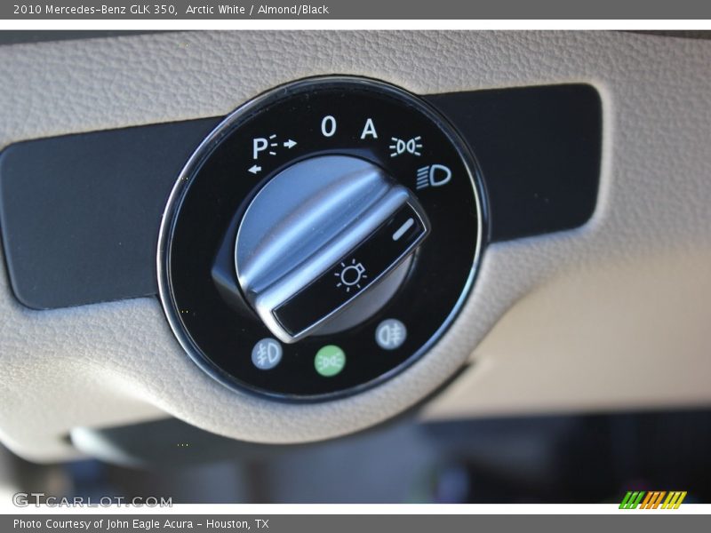 Arctic White / Almond/Black 2010 Mercedes-Benz GLK 350