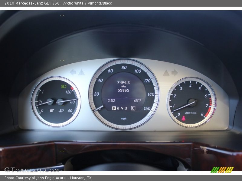 Arctic White / Almond/Black 2010 Mercedes-Benz GLK 350