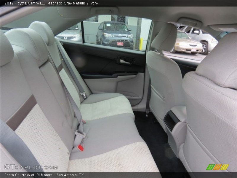 Magnetic Gray Metallic / Ivory 2012 Toyota Camry LE