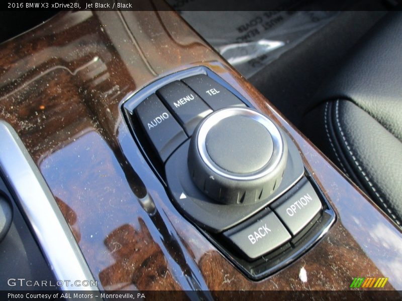 Jet Black / Black 2016 BMW X3 xDrive28i