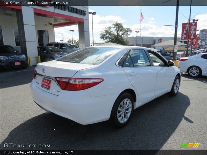 Super White / Ash 2015 Toyota Camry LE