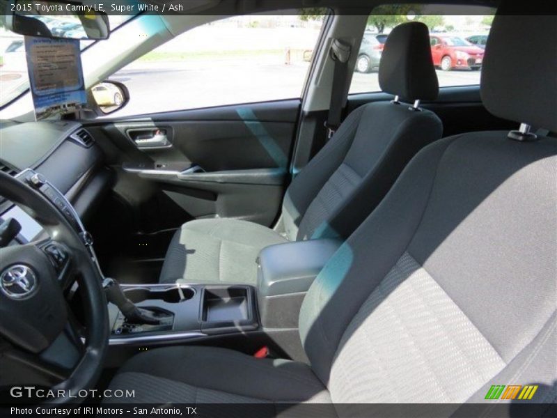 Super White / Ash 2015 Toyota Camry LE