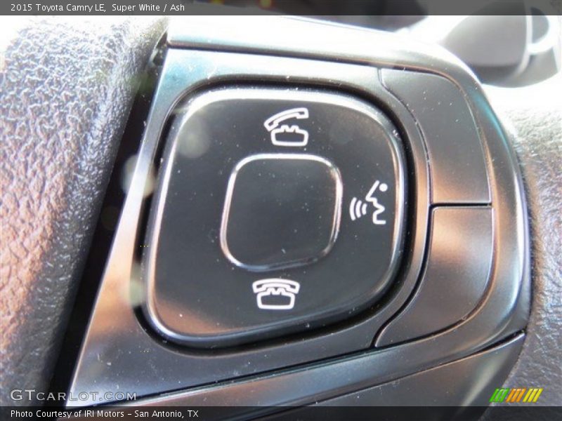Super White / Ash 2015 Toyota Camry LE
