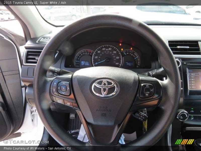 Super White / Ash 2015 Toyota Camry LE