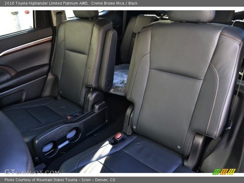 Creme Brulee Mica / Black 2016 Toyota Highlander Limited Platinum AWD
