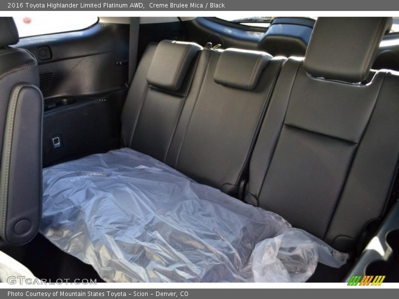 Creme Brulee Mica / Black 2016 Toyota Highlander Limited Platinum AWD