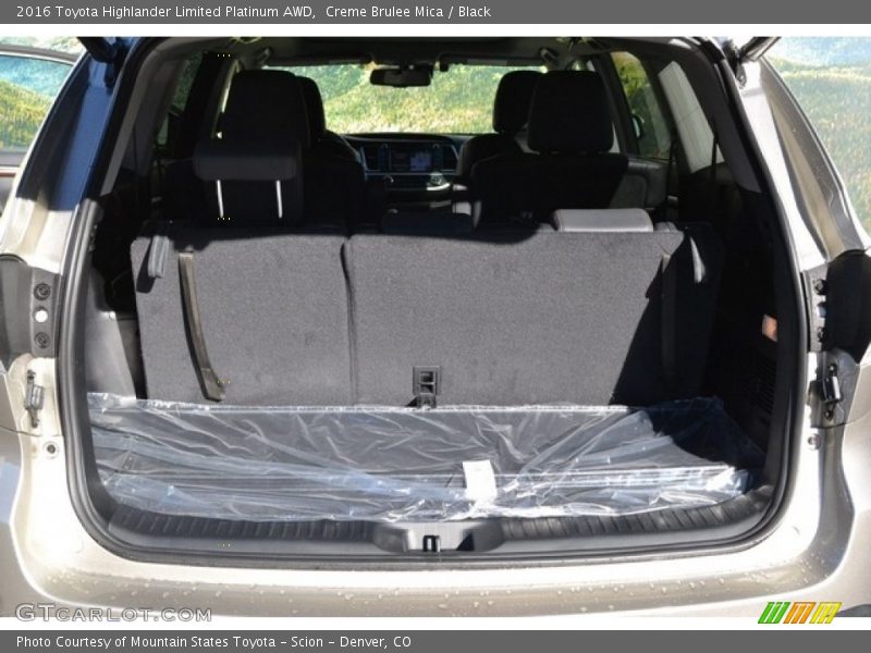 Creme Brulee Mica / Black 2016 Toyota Highlander Limited Platinum AWD
