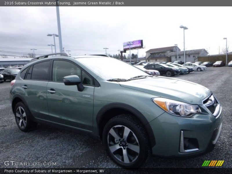 Jasmine Green Metallic / Black 2016 Subaru Crosstrek Hybrid Touring